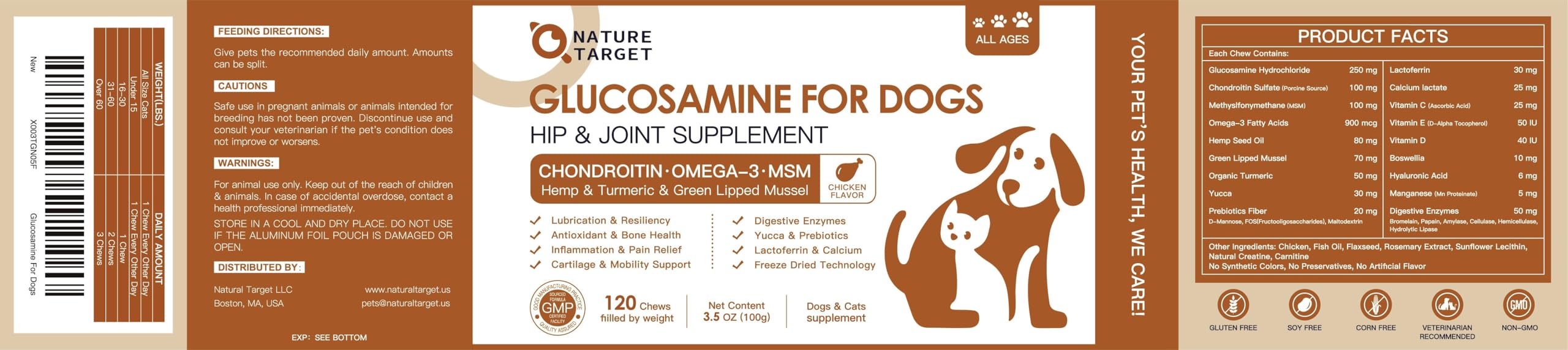 Nature Target mode quotidien, dosage facile intégré à l'alimentation