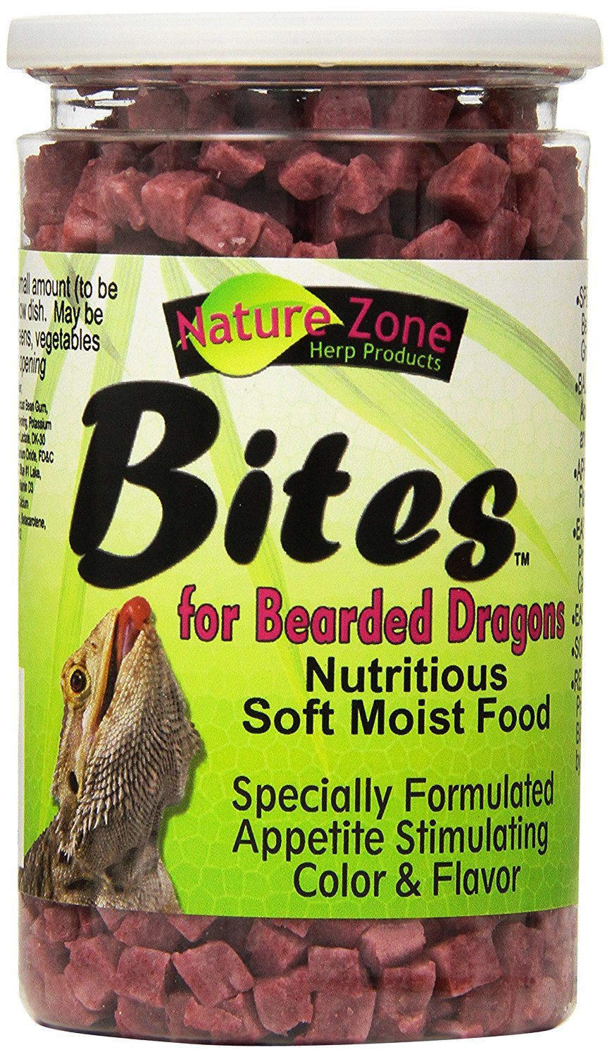 Nature Zone bouchées dragon barbu, emballage prêt à manger pour dragon barbu
