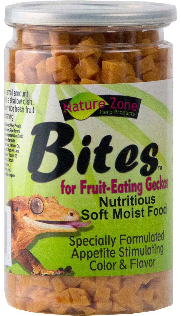 Nature Zone Gecko Bites emballage 9onces repas prêt à servir pour geckos