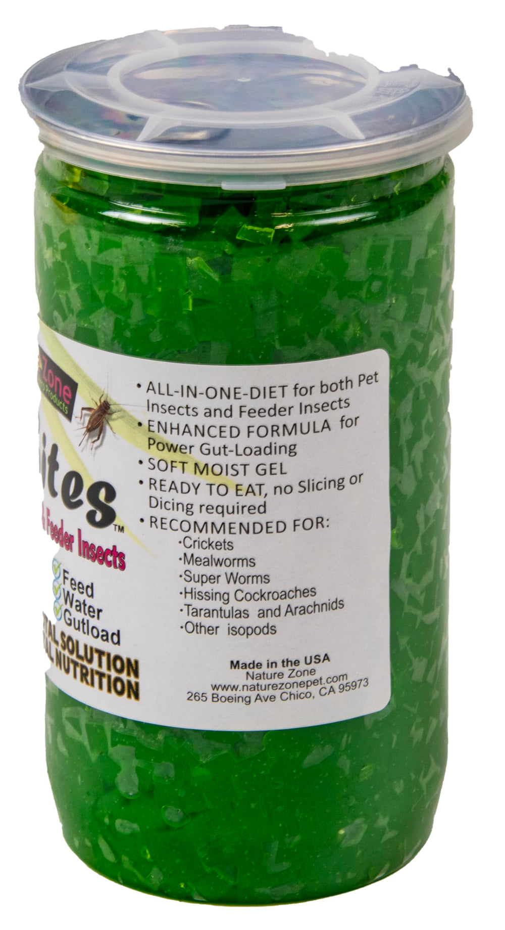 Nature Zone SNZ54511 – spiruline comme ingrédient, apport nutritionnel pour les insectes.