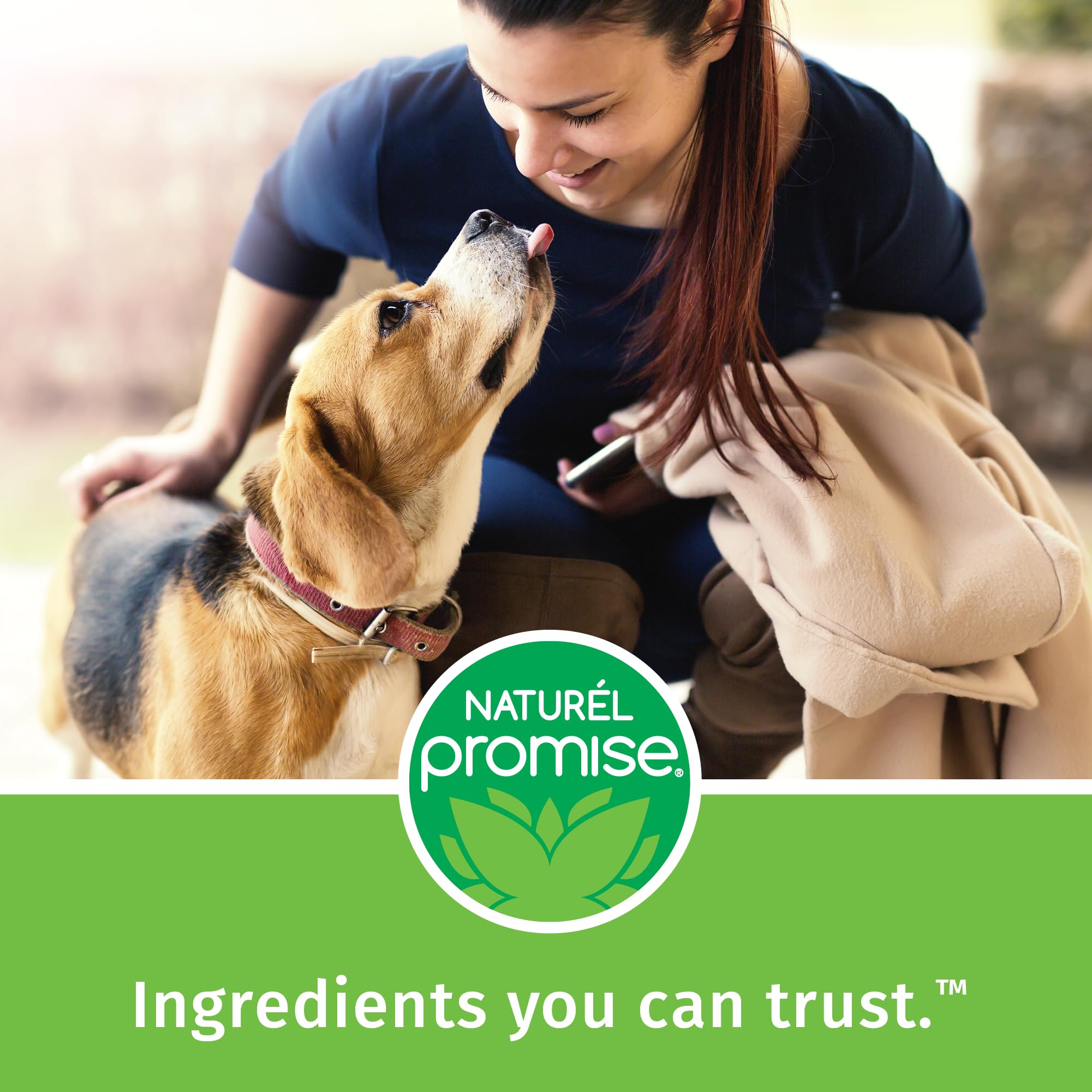 Naturel Promise emballage écologique, gel dentaire animaux pratique.