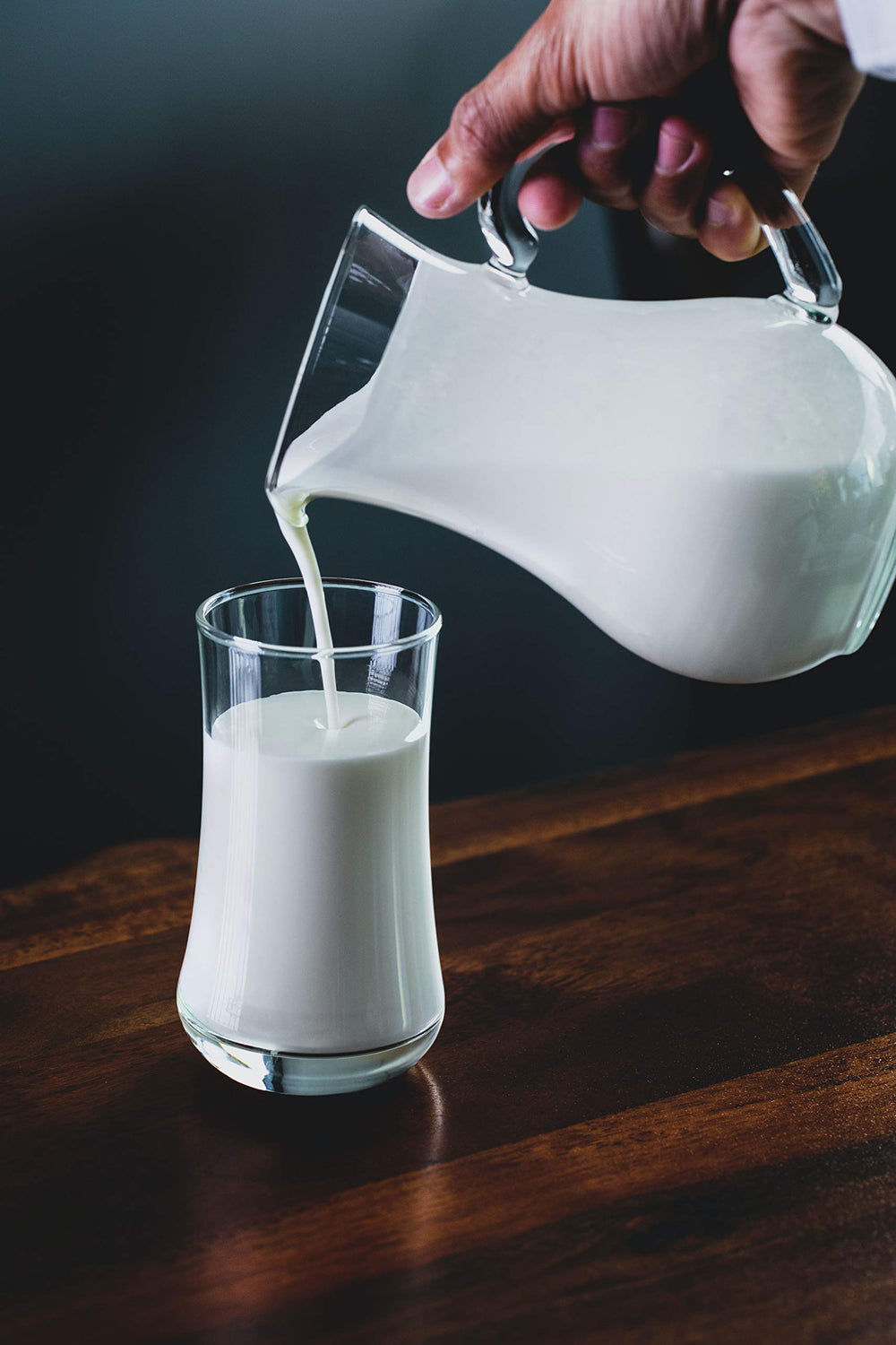 Ingrédients naturels du lait de chèvre Nature's Diet, sans additifs.