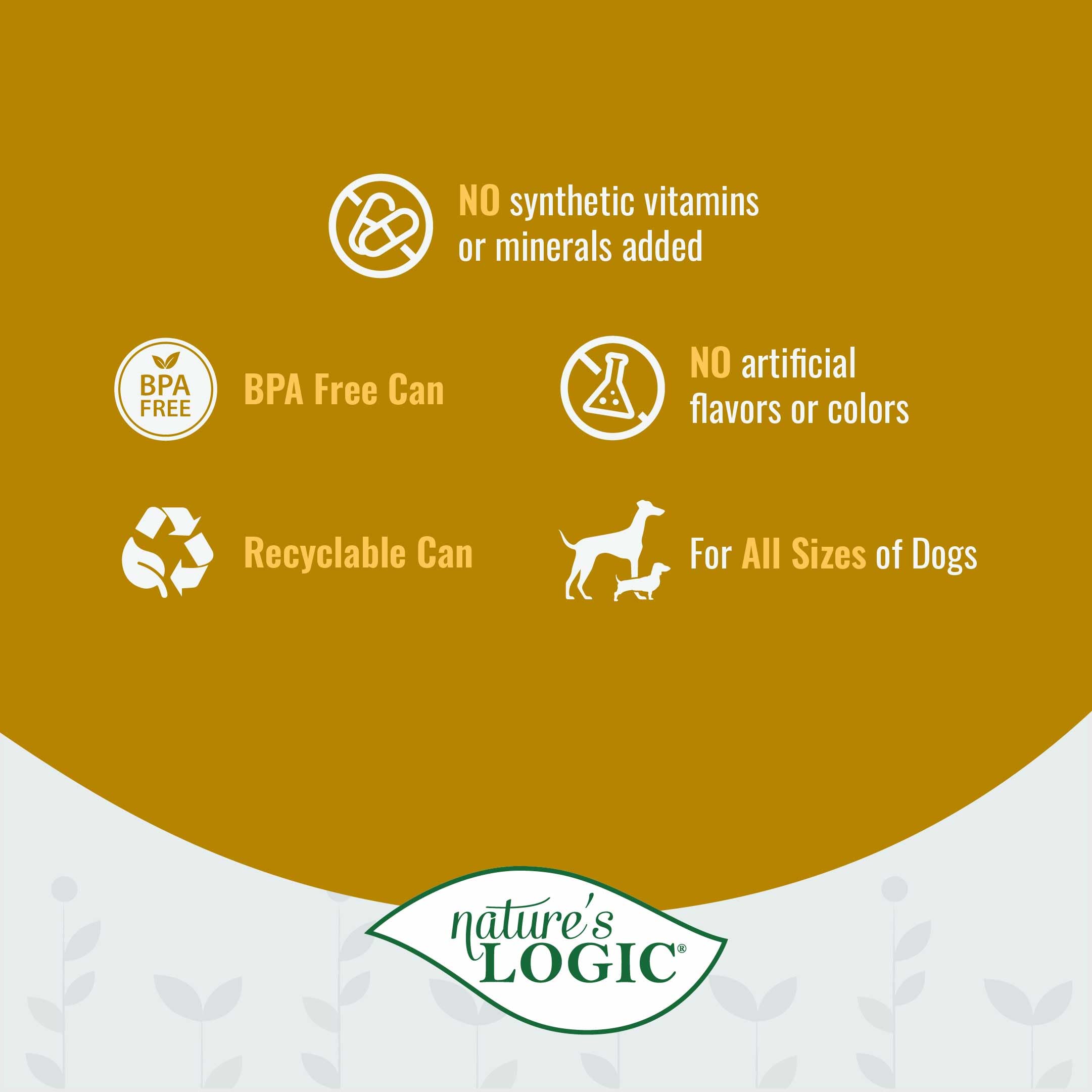 Conserve Nature's Logic en portions rapides, service facile et rapide.