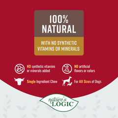 NATURE'S LOGIC os jarret-boeuf, riche en protéines et collagène.