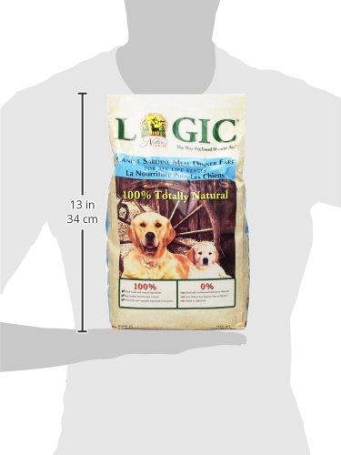 Probiotiques et enzymes Nature's Logic soutenant la digestion canine.