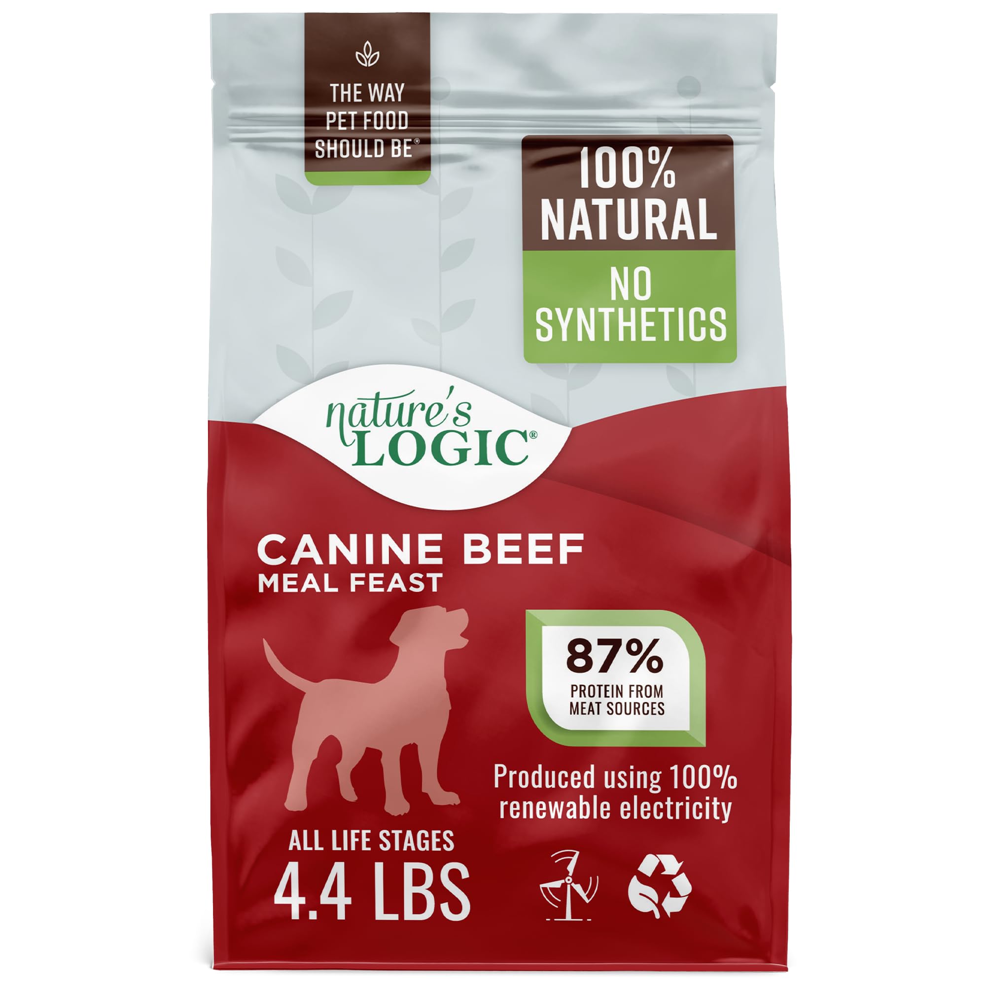 Nature's Logic régal sec chien boeuf: protéines élevées pour muscles forts