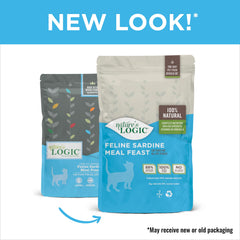 NATURE'S LOGIC Sardine chat - croquettes croustillantes adaptées aux chats