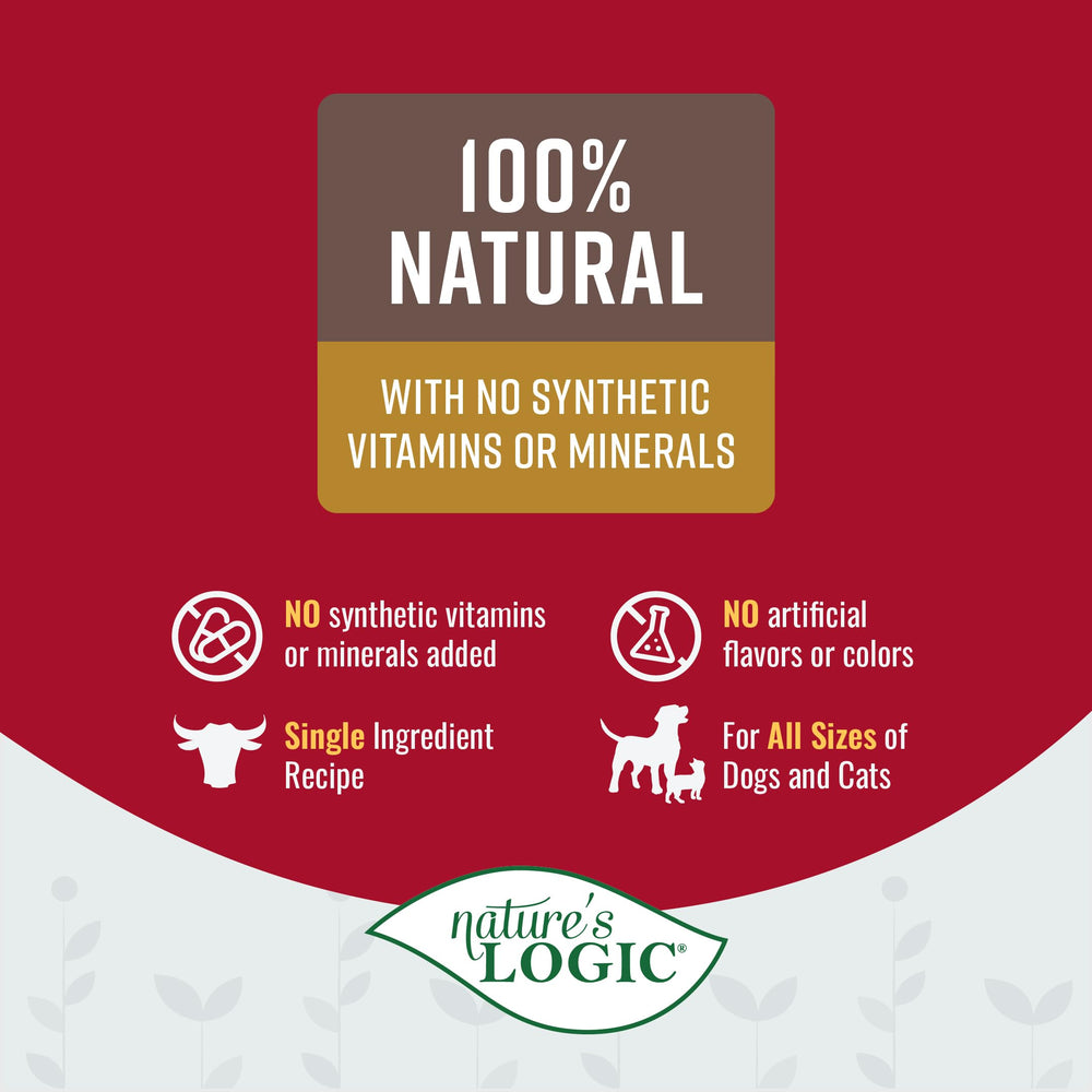 Nature's Logic — Saveur savoureuse — plaisir des chiens et chats lors des repas.