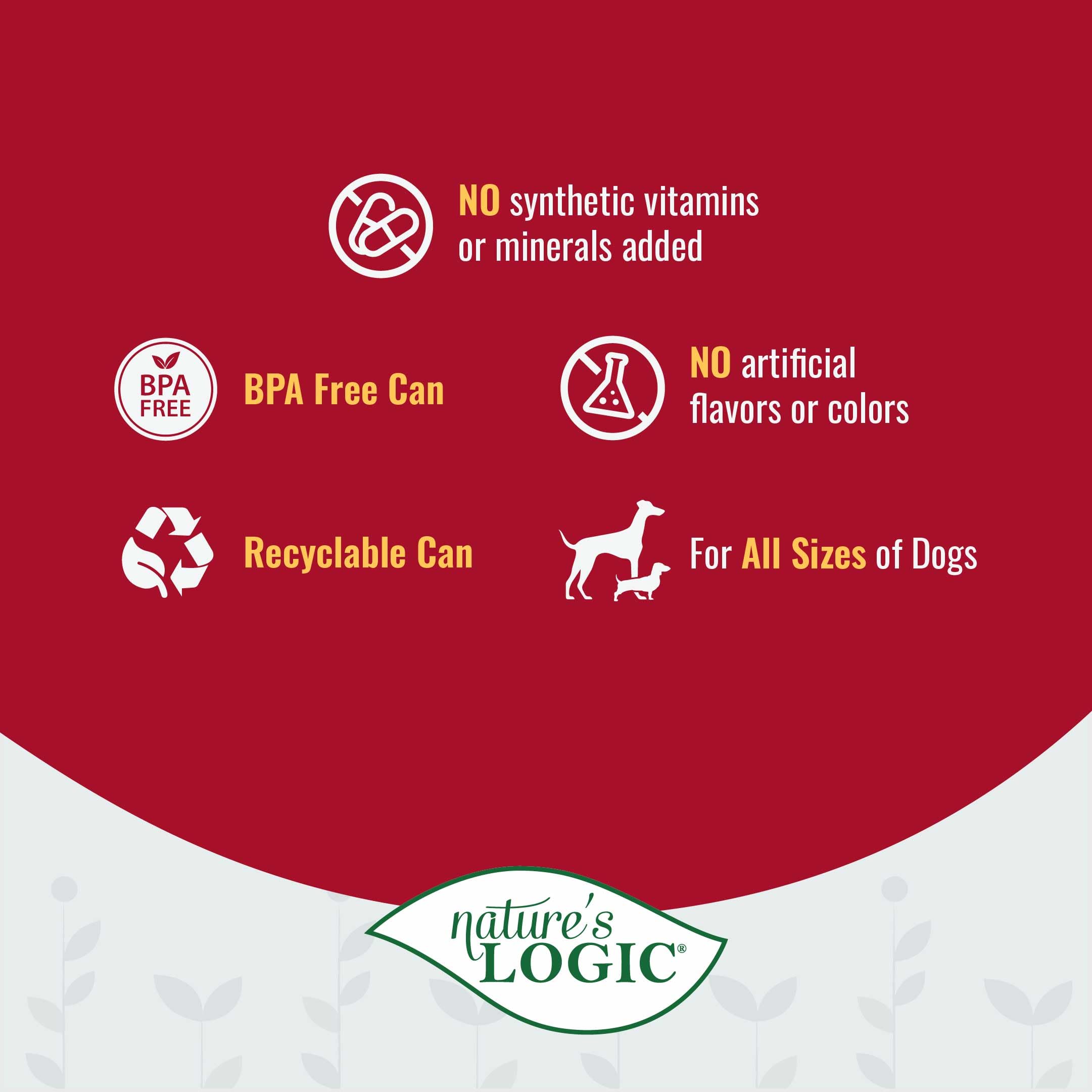 Nature's Logic, utilisation en topping pour varier les repas des chiens.