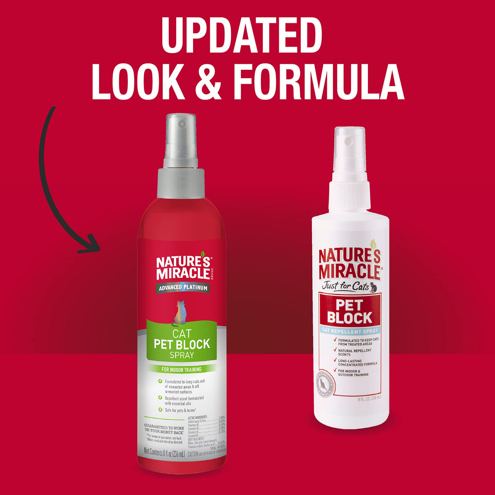 Consignes d'utilisation claires sur Nature's Miracle Advanced Platinum