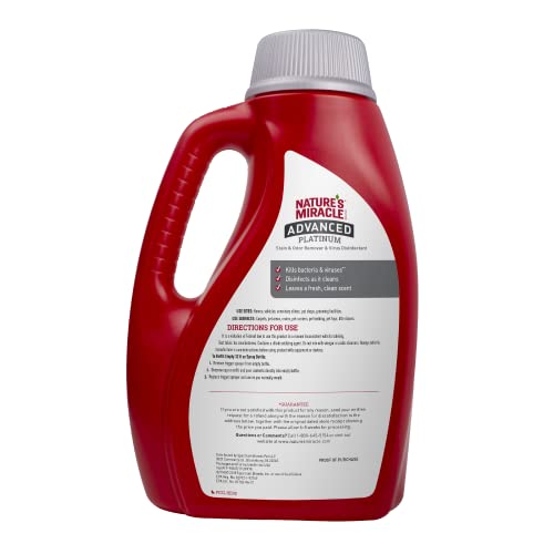 Bouteille Nature's Miracle Advanced Platinum, désinfection et nettoyage des sols