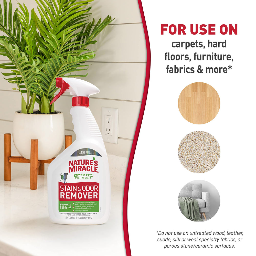 Nature’s Miracle – adapté sur tapis, meubles et tissus pour taches quotidiennes