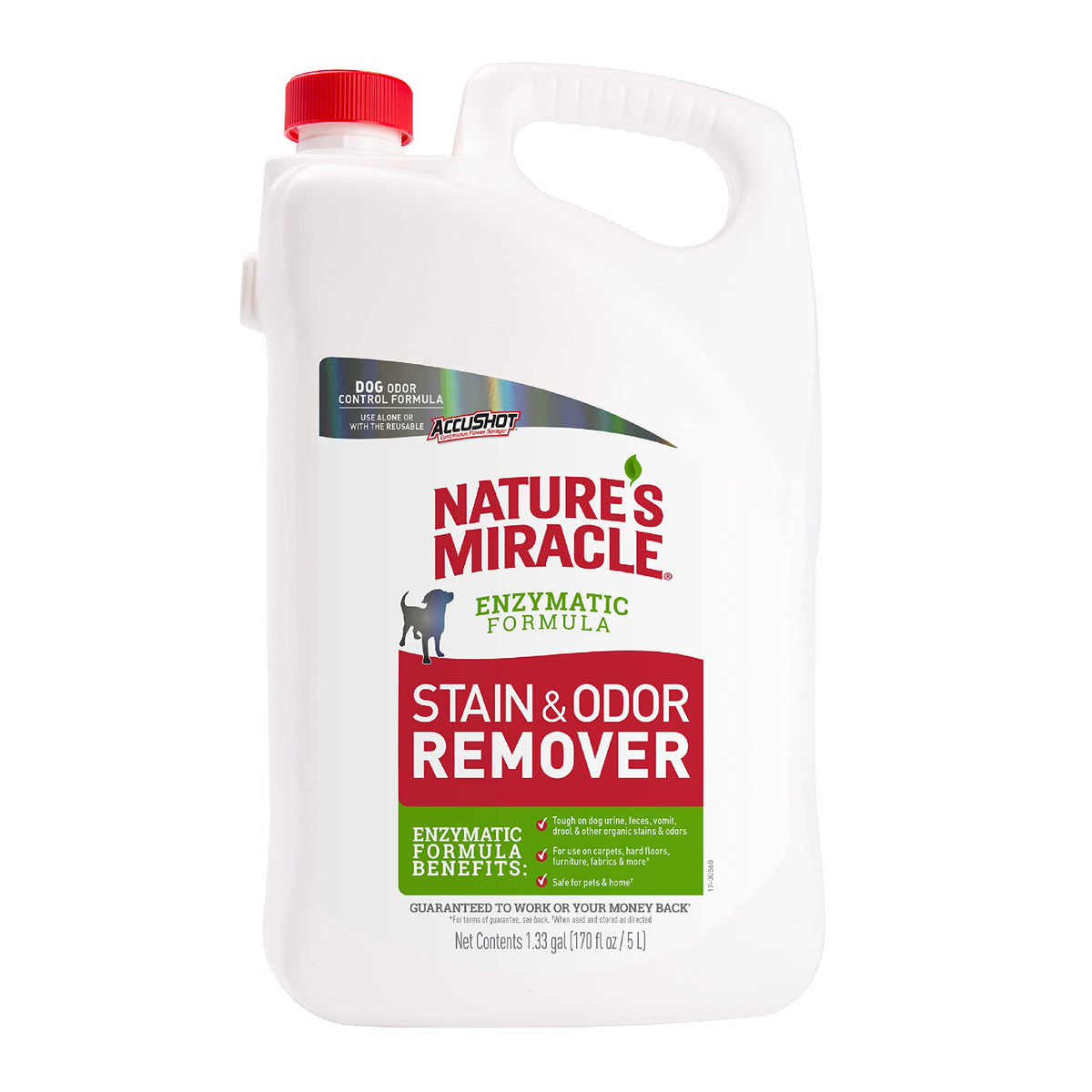 Nature’s Miracle recharge 170 oz – détachant et neutralisant des odeurs.