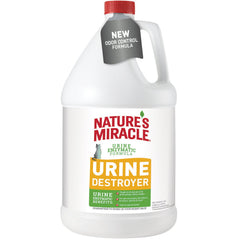 Nature's Miracle Urine Destroyer, bouteille verseur, élimine les urines et résidus tenaces avec facilité.