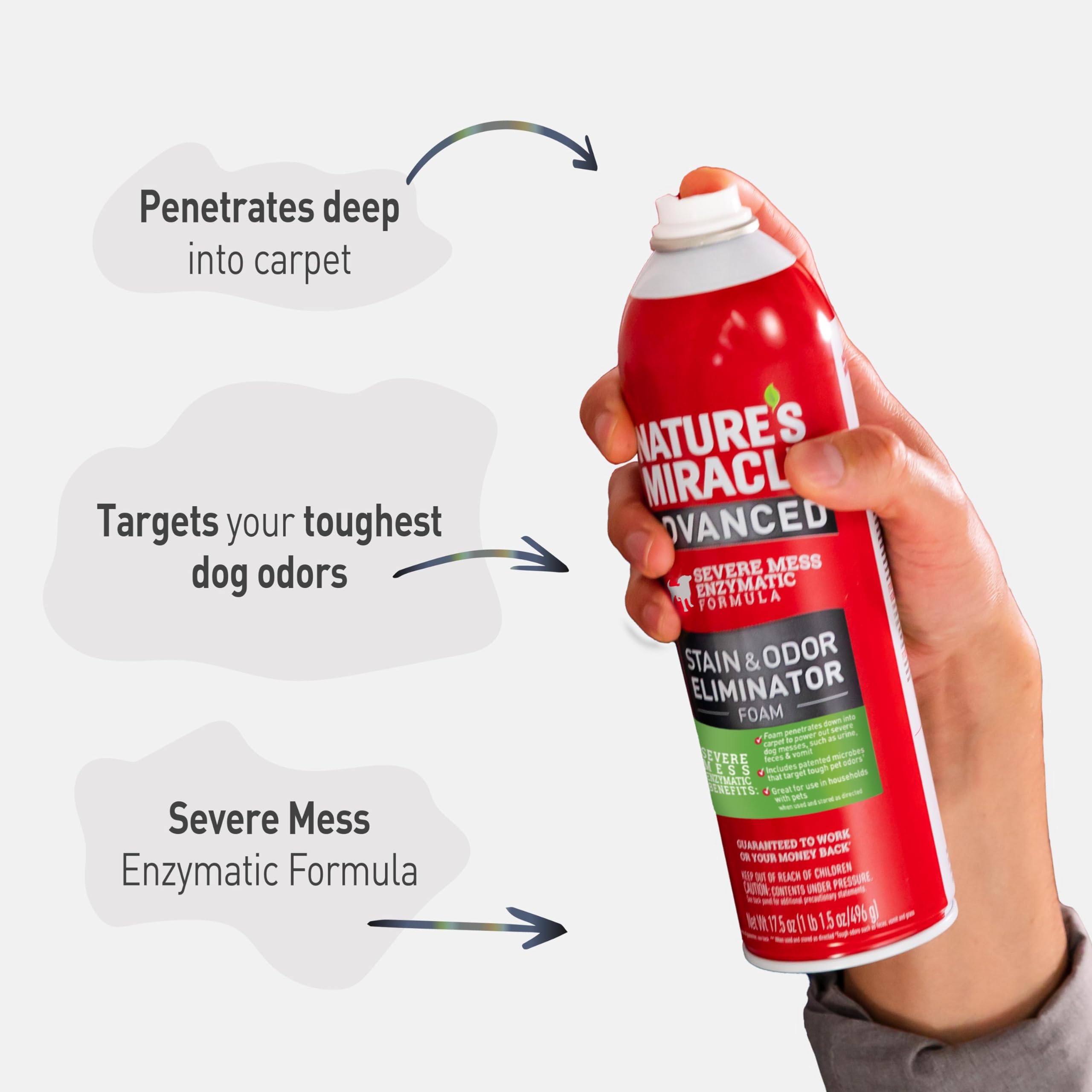 Nature’s Miracle usage autour des animaux : application sûre à domicile