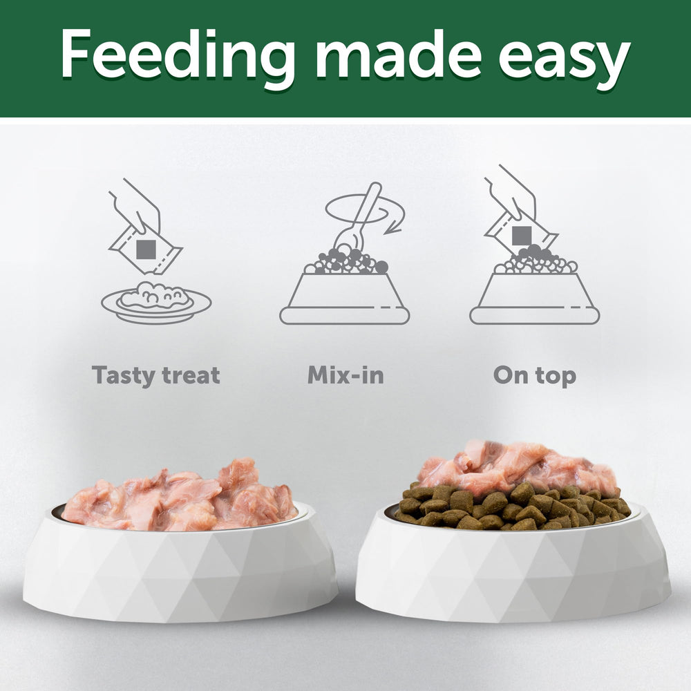 Nature's Protection chat: sachets pratiques pour un service rapide.