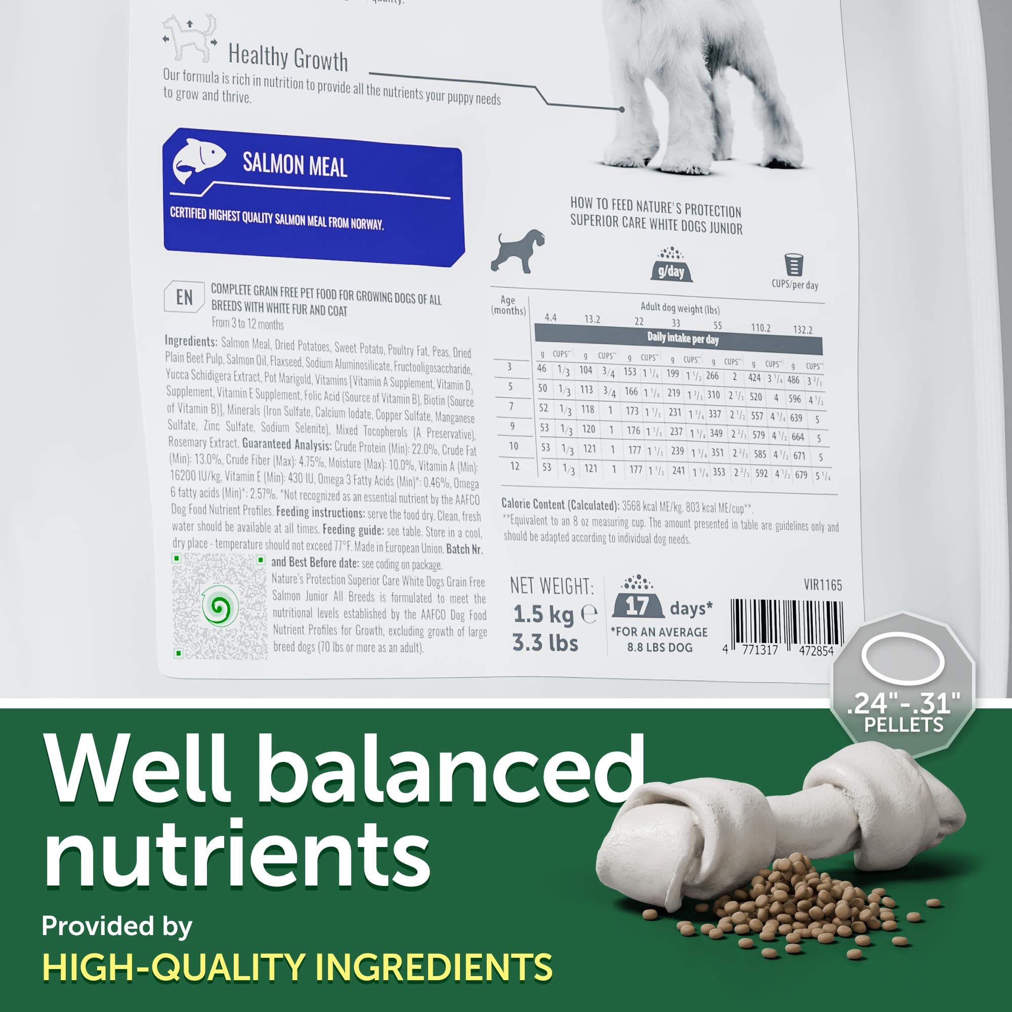 Digestion facile Nature's Protection – croquettes chiots sensibles