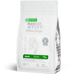 Nature's Protection hypoallergénique pour petites races, sac croquettes facile à doser.