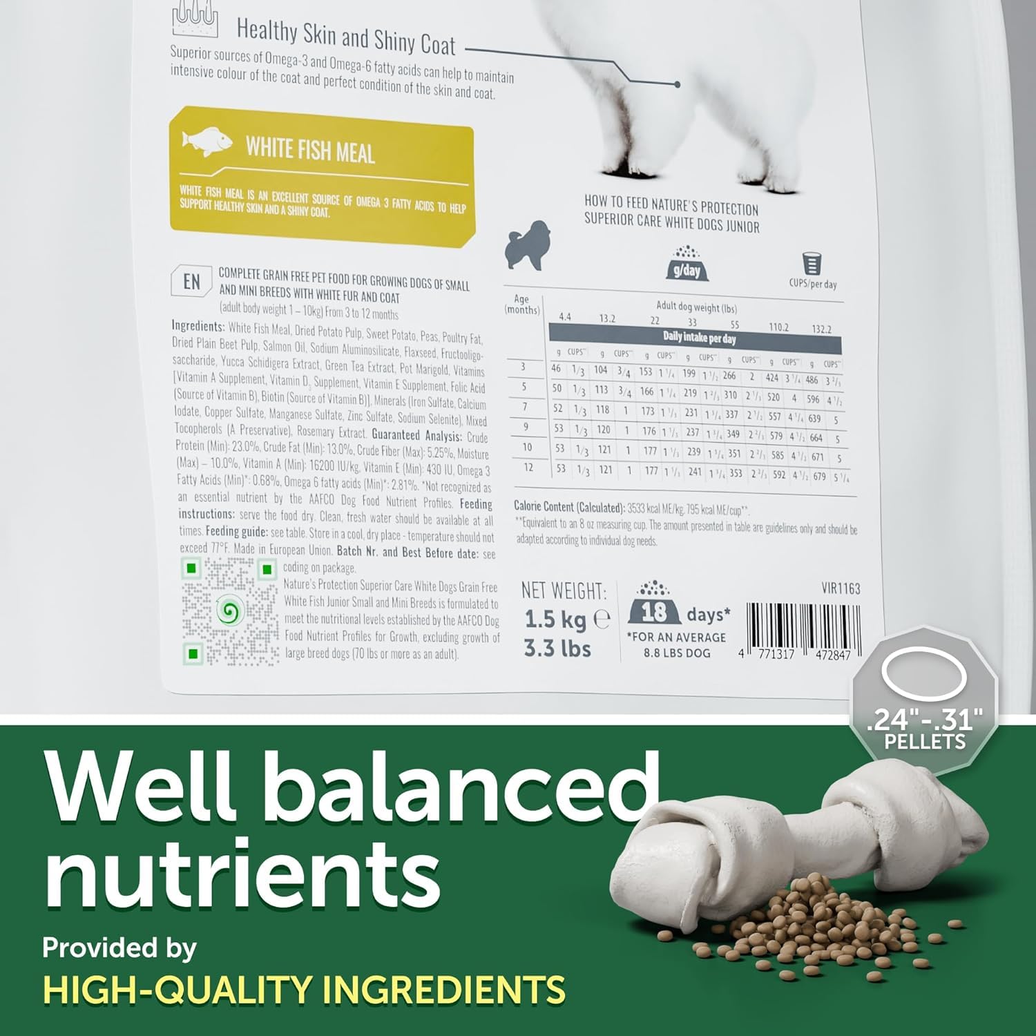 Nature's Protection sans céréales favorise digestion sensible et confort