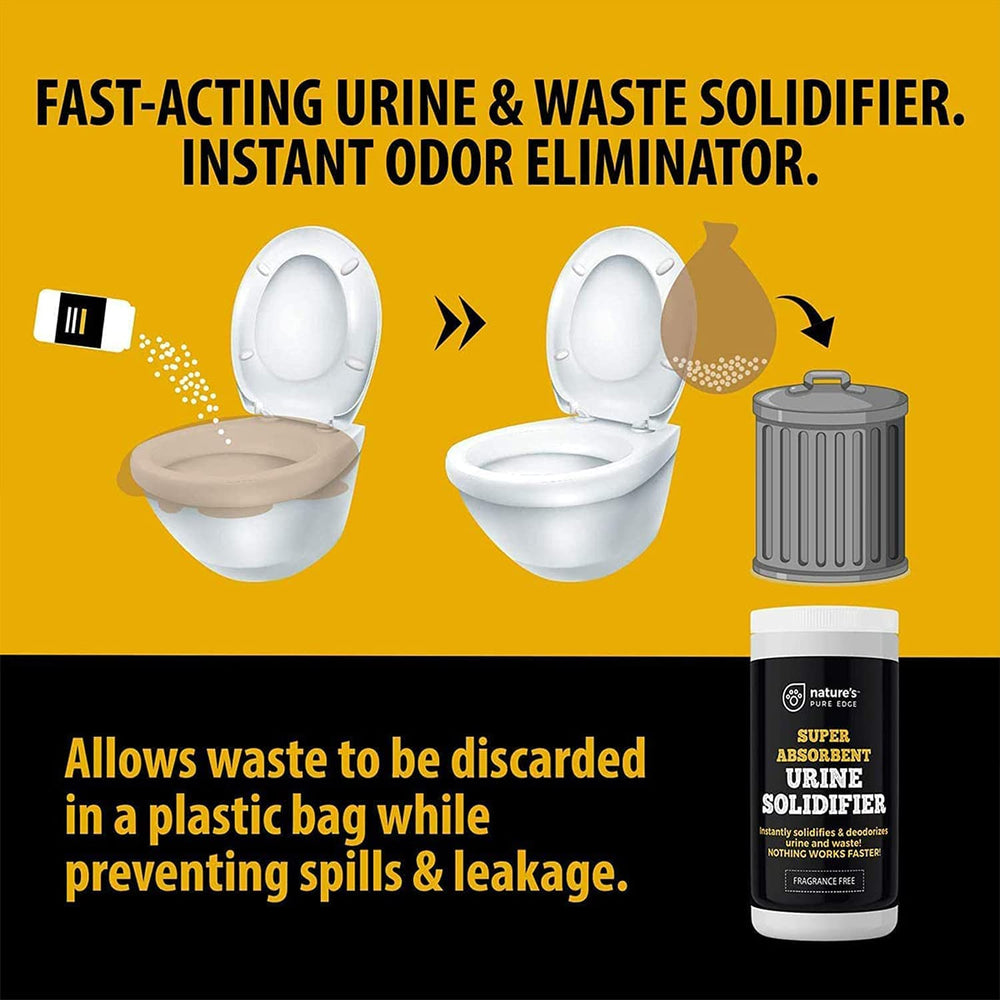 Nature's Pure Edge: commode domestique sans fuite et nettoyage facile.