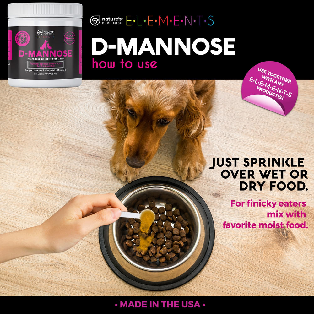 Nature's Pure Edge D-Mannose au poulet, guide rapide d'utilisation.