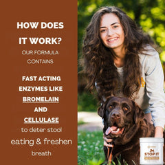 Nature's Pure Edge enzymes digestives pour soutenir la digestion canine.