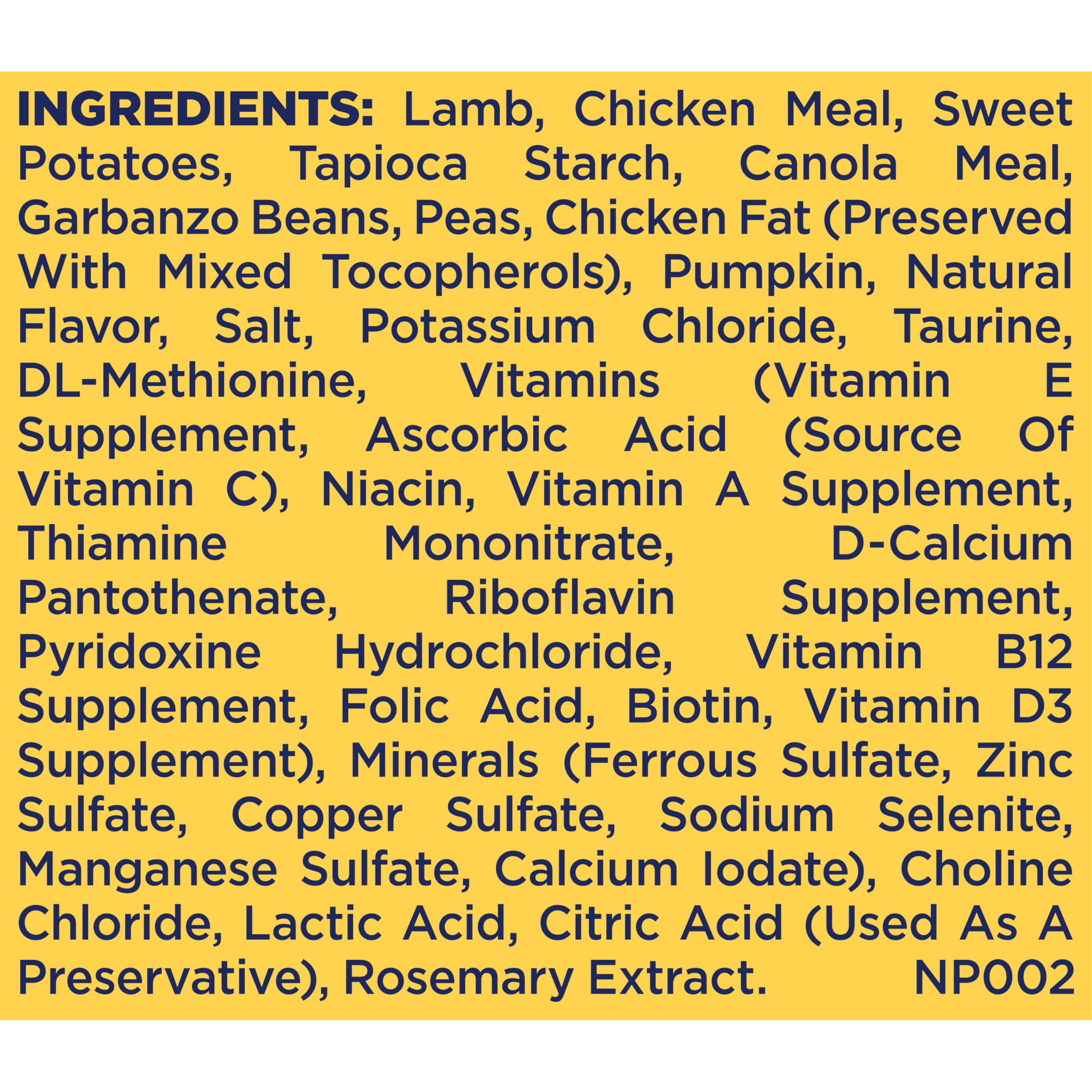 Nature's Recipe arômes naturels agneau: parfum appétent et utilisable en repas.