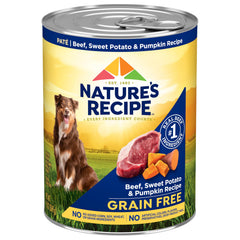 Nature’s Recipe – bœuf en premier, protéine de qualité pour les muscles