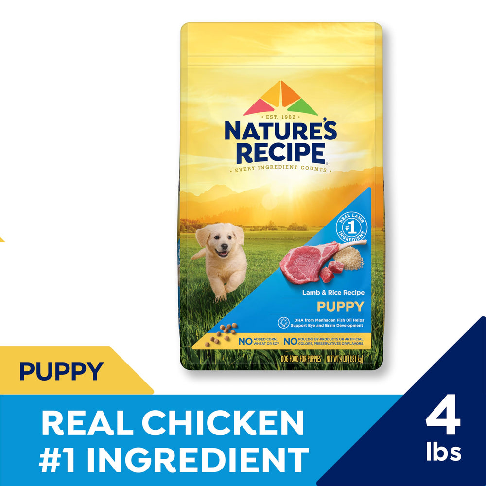 Nature's Recipe chiot digestion facilitée par patate douce et citrouille