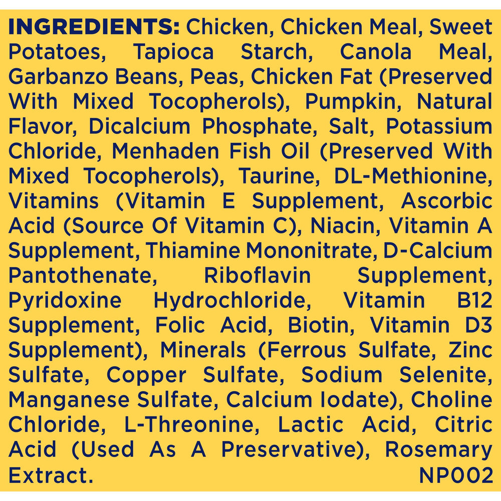 Nature's Recipe chiot ingredients naturels et nutriments essentiels