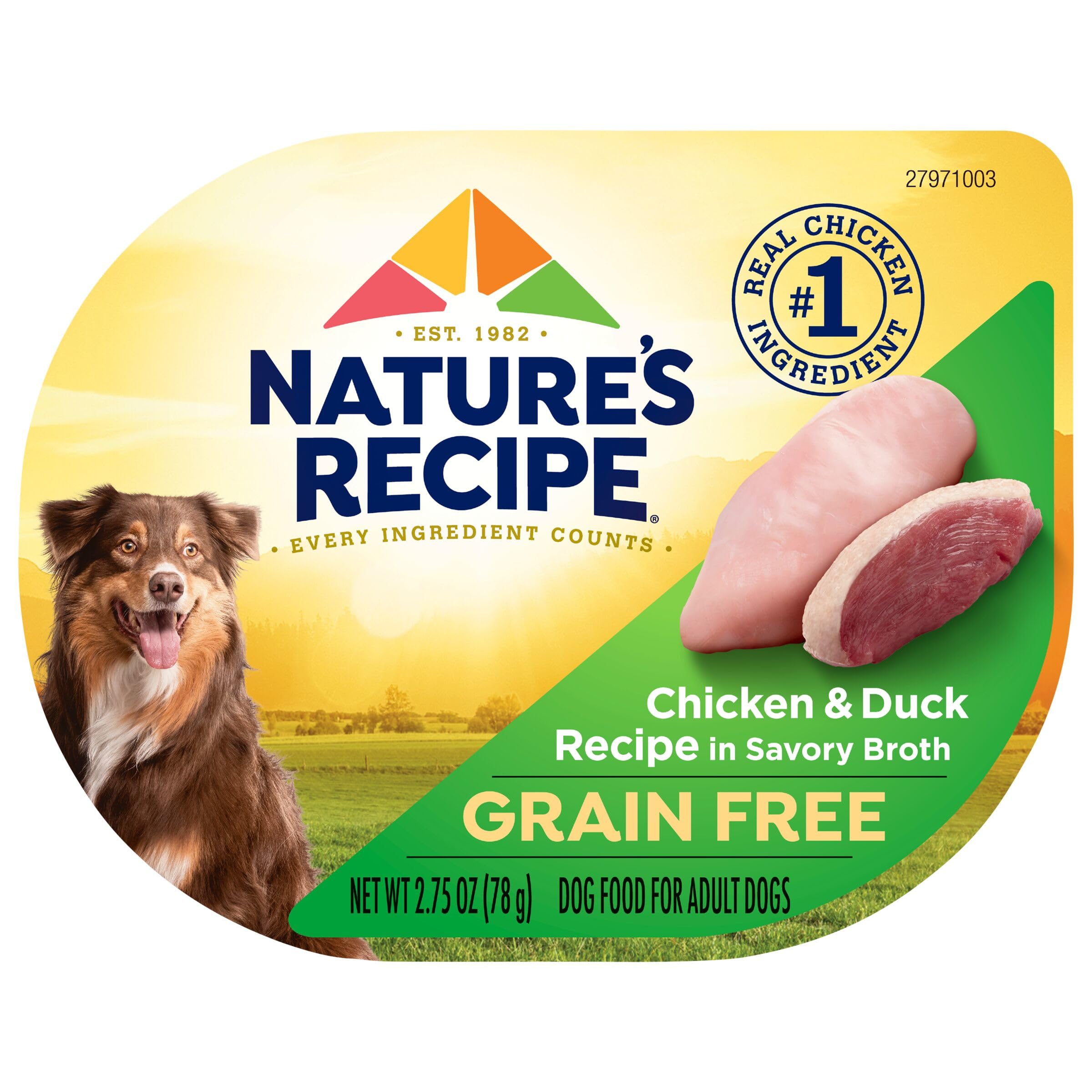 Nature's Recipe emballage gobelets 2,75 oz lot 12, pratique