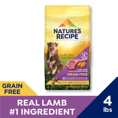 Nature's Recipe patates douces citrouille: fibres favorisant la digestion, croquettes pour chien.