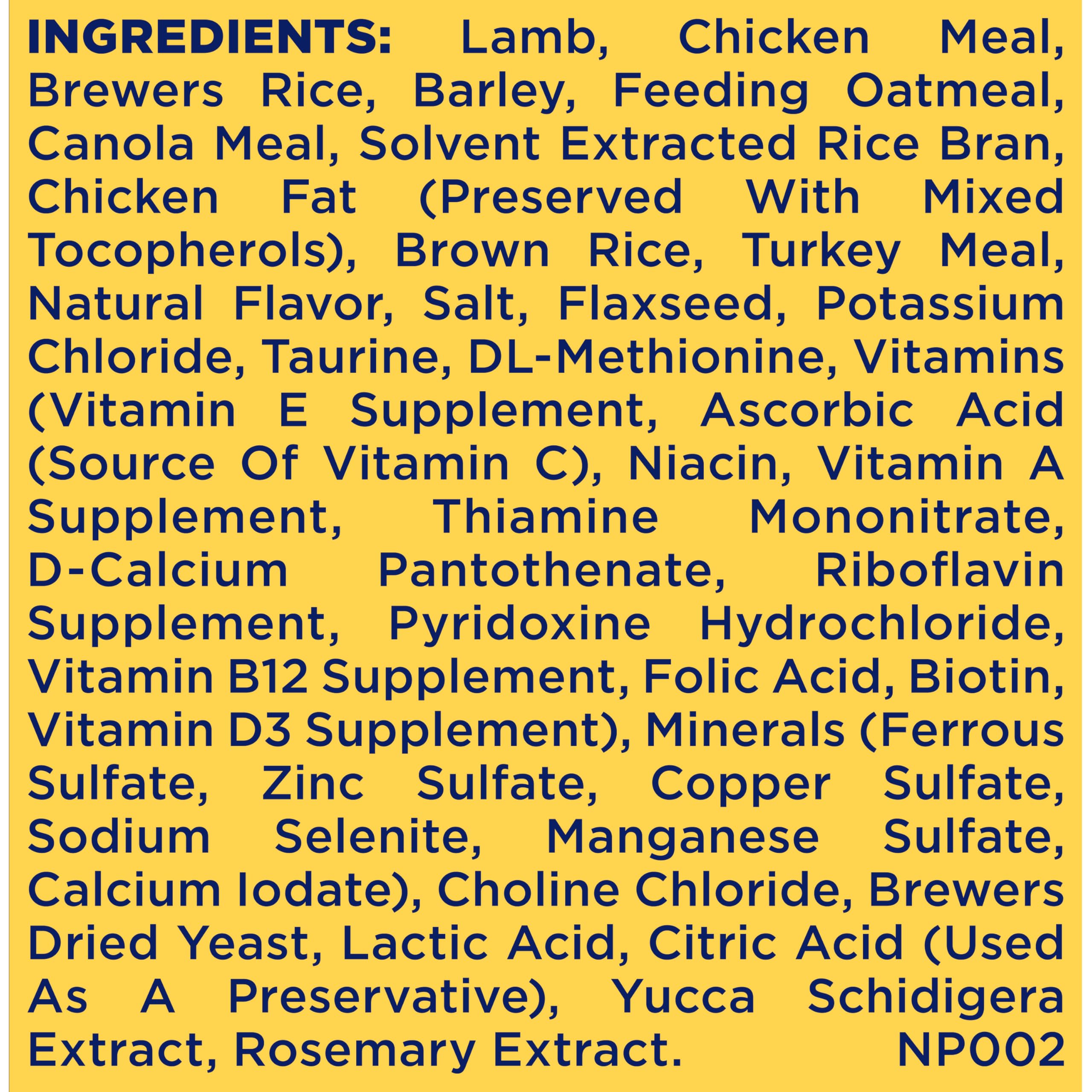 Nature's Recipe protéines agneau: soutient les muscles