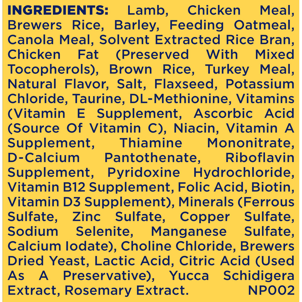 Nature's Recipe protéines agneau: soutient les muscles