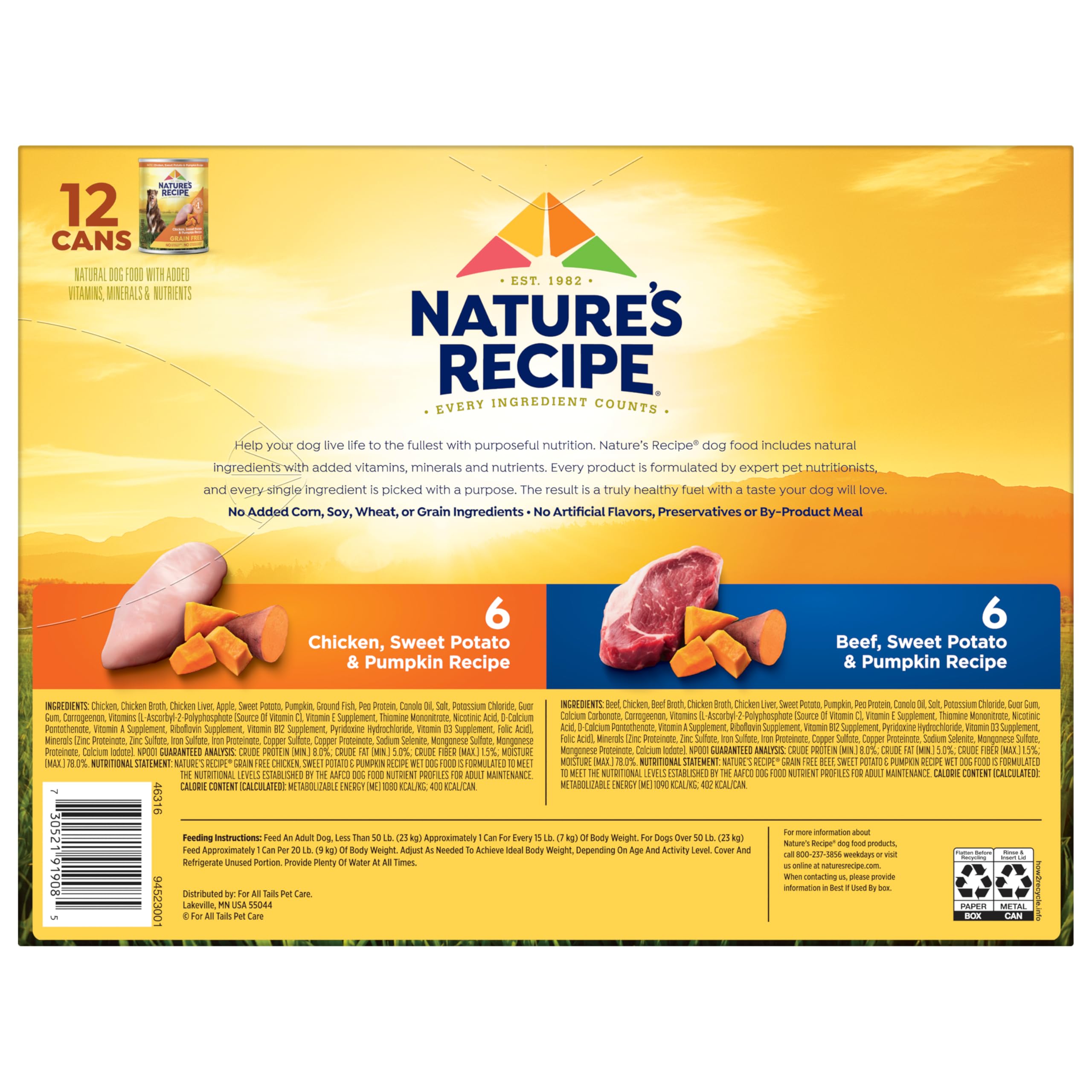 Nature’s Recipe – prêt à servir seul ou avec croquettes.