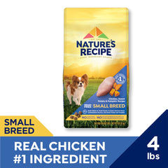 Nature's Recipe patates douces et potiron, fibres naturelles pour digestion harmonieuse.