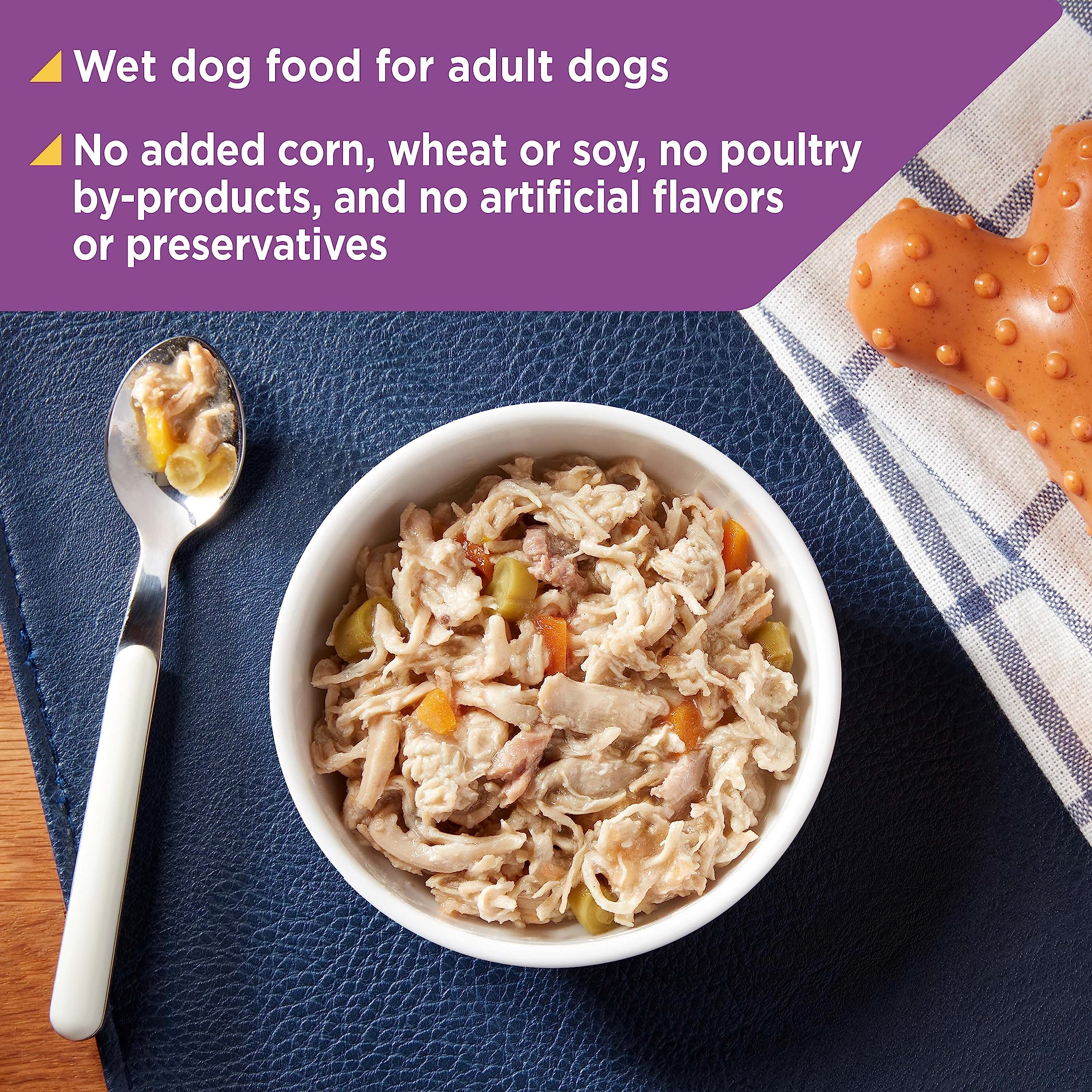 Nature's Recipe sans céréales – Sans additifs artificiels pour une alimentation plus pure.
