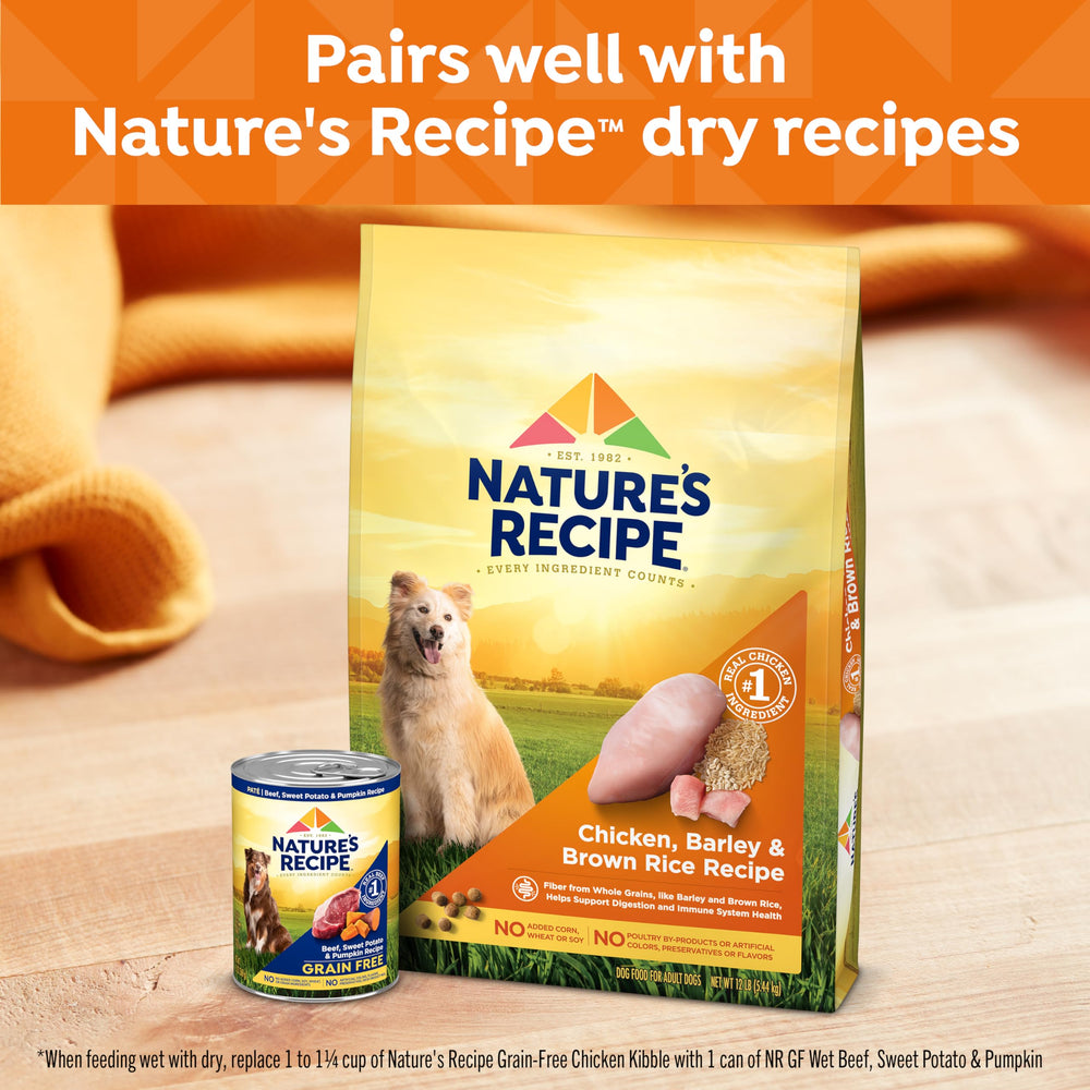 Nature’s Recipe – texture humide onctueuse, service simple et rapide