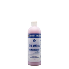 Nature's Specialties Sheamora – bouteille 16oz montrant soin démêlant hydratant.