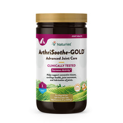 NaturVet ArthriSoothe-GOLD tablettes appétentes pour chiens et chats.