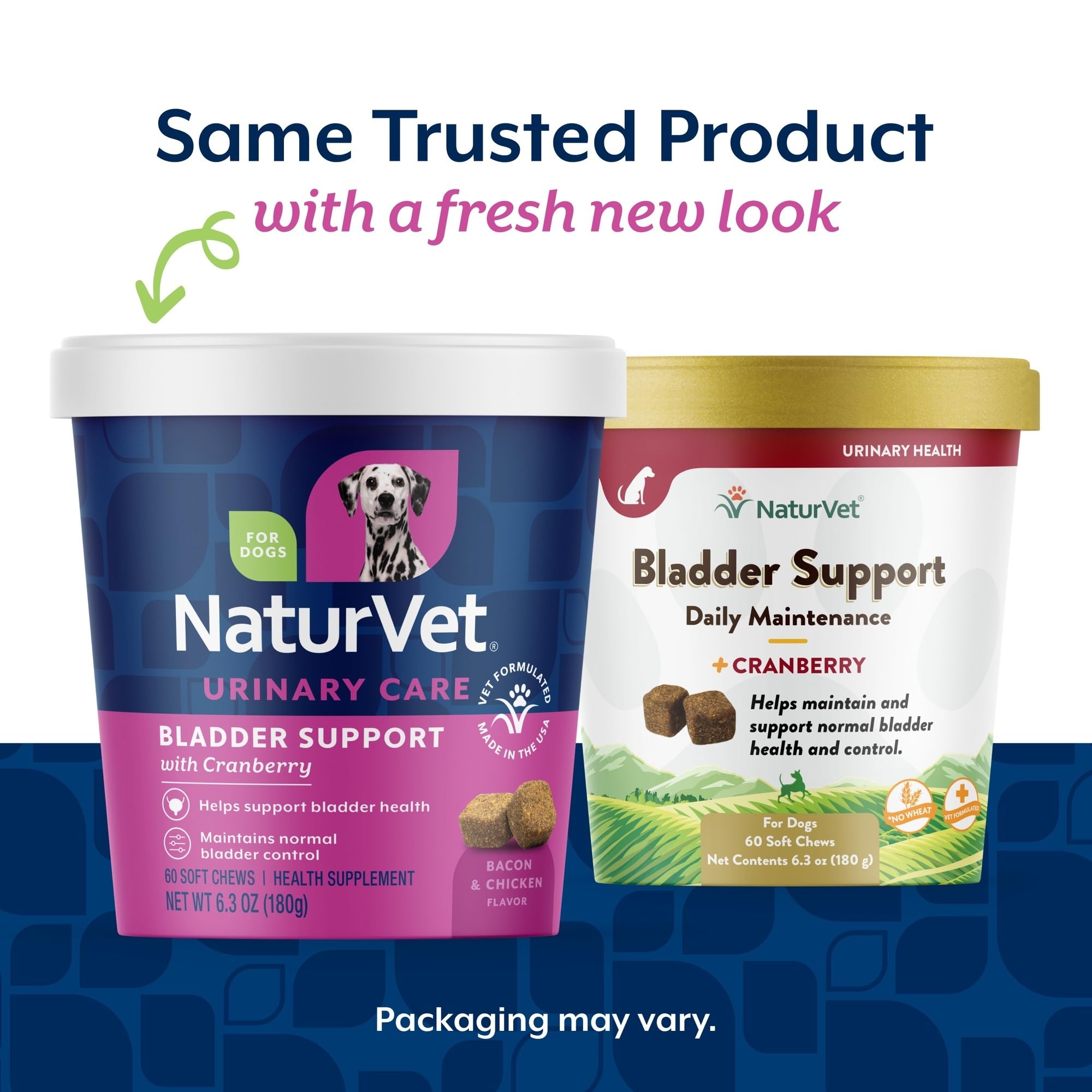 NaturVet bouchées douces pour chien 60 ct – texture facile à mâcher.