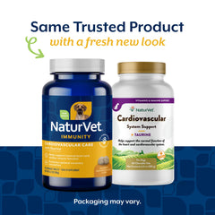 NaturVet friandise molle – douceur savoureuse favorisant l'activité et le bien-être cardiaque