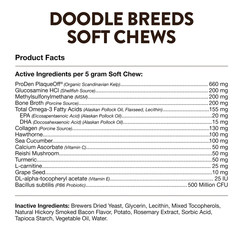 NaturVet Doodle Breeds: image-coeur-circulation, favorise une circulation saine.