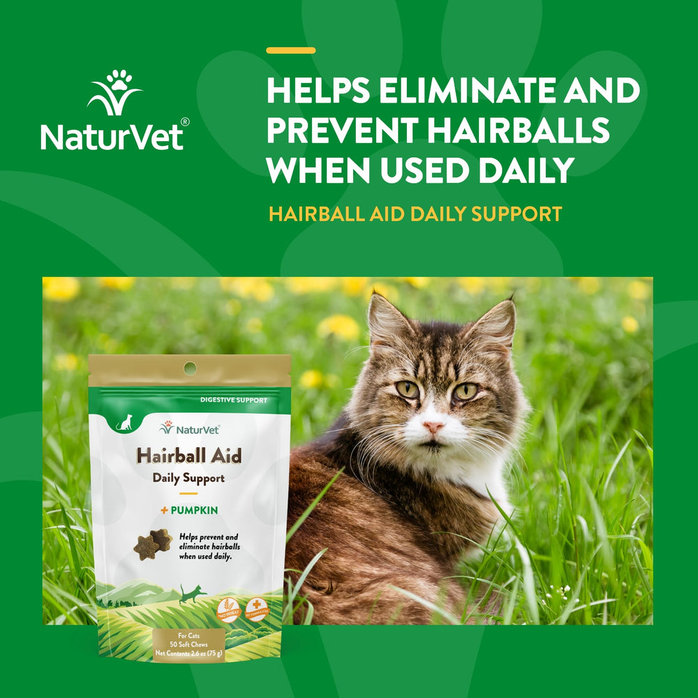 NaturVet formule vétérinaire pour chat, ingrédients naturels.