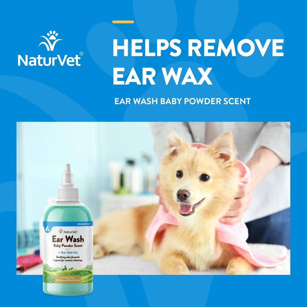 NaturVet nettoyant oreilles - apres-nage, usage fréquent en sécurité.