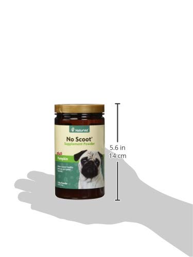 NaturVet No Scoot : poudre betterave en détail, texture naturelle et nutriments.
