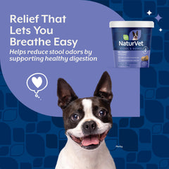 NaturVet No Toot Gas Aid Plus Fenouil – équilibre digestif potentiel pour votre chien.