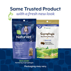 Friandises NaturVet avec probiotiques et enzymes pour chien.