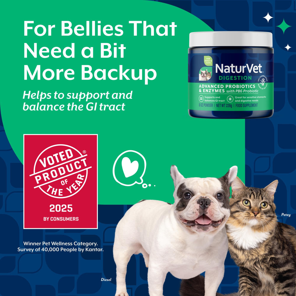 NaturVet PB6 – technologie pour favoriser le transit digestif