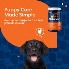 NaturVet Chiot – ProDen PlaqueOff pour dents et haleine potentiellement plus fraîches